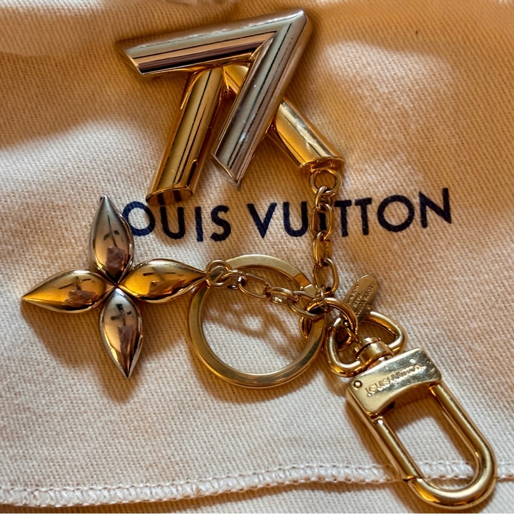 Authentic LV LOUIS VUITTON BAG CHARM /Key Ring - Picture 5 of 7
